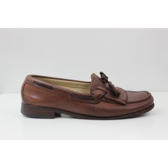 Allen Edmonds Men Shoes Loafer Classic Kiltie Dress Leather - Picture 10 of 11